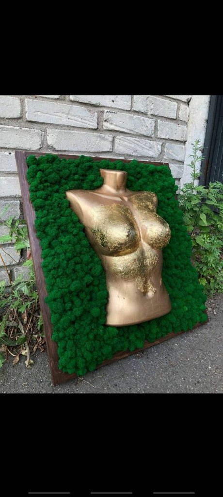 Картина из ягеля